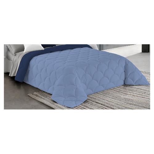 Savoltex Trapunta piazza e mezza LA 30VENTISETTE BICOLOR Azzurro e Blu