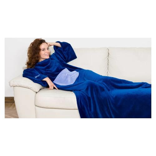 Lavatelli Coperta indossabile KANGARU DELUXE Midnight 1092 (210x140cm)