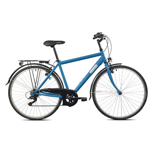 Legnano City Bike acciaio ( 6 vel ) 28" PORTOFINO Blu 22L485 (taglia 50 )
