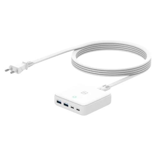 Tucano Caricabatterie USB Type-A, USB Type-C 65W GaN White MA DEGAN65 EU W