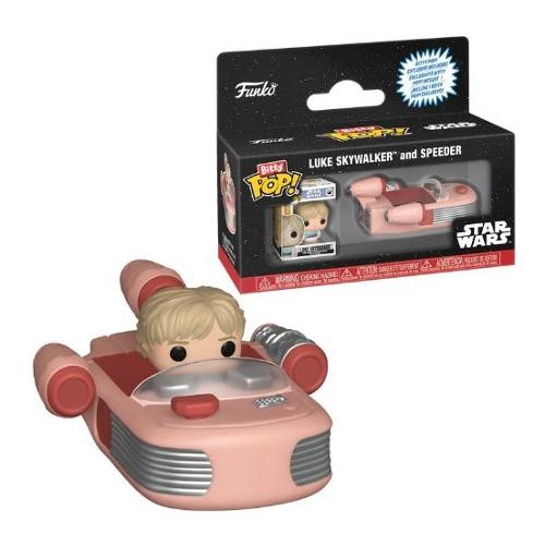 Funko POP BITTY Star Wars Luke Skywalker And Speeder 85519