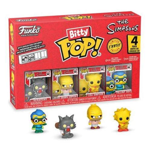 Funko POP BITTY Simpson Scratchy 4 Pack 85710