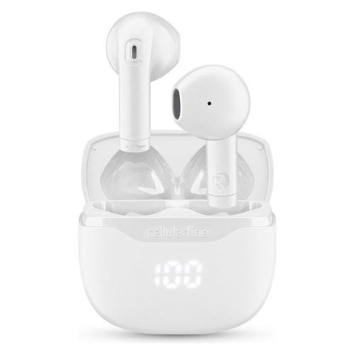 Cellular Line Auricolari microfono bluetooth CORE Tws White BTCORETWSW