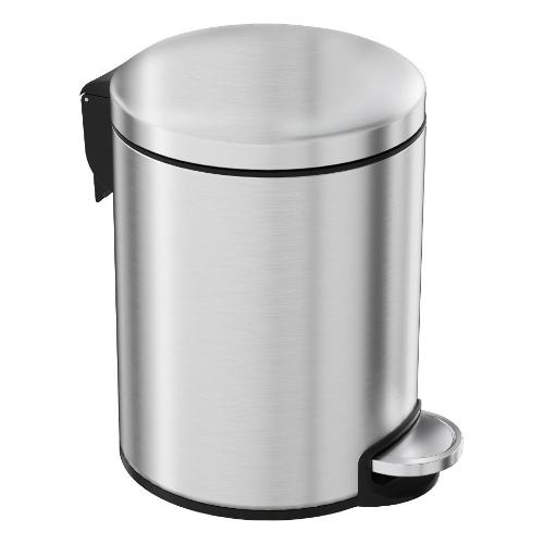 Amicasa Pattumiera (5Lt) a pedale con frizione Satinato Art.11