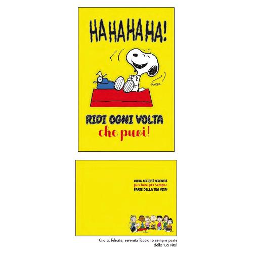 Marpimar Biglietto auguri compleanno (11,8x16,8cm) PEANUTS PEB15
