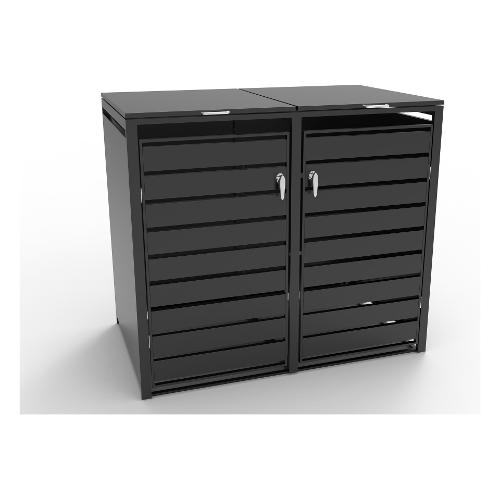 Amicasa Box copribidone doppio (132x84x116,5cm) Antracite
