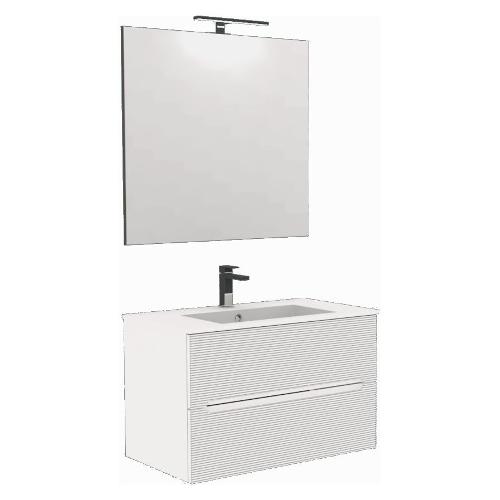 Legnox LINE 80 Bagno Bianco opaco (80cm)