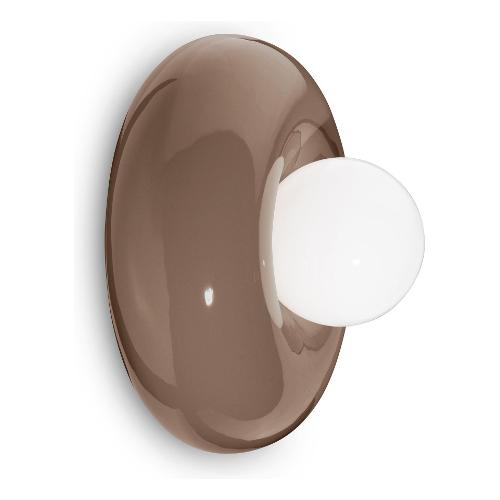 Ferroluce Applique BUMBUM Marrone moka (16,5x25cm) C2750 MOK 1 luce - G9 - Max 25W