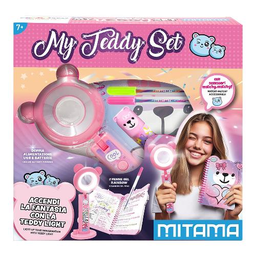 Mitama Diario segreti MY TEDDY set con lampada led e accessori 63938