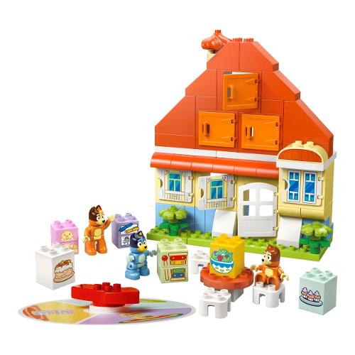 LEGO Casa della Famiglia di Bluey con gioco di memoria ( 83 pz ) DUPLO BLUEY 36m+ 10459