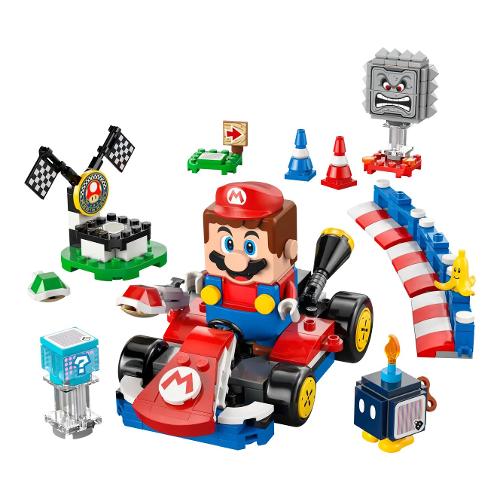 LEGO Mario interattivo e Kart standard ( 278 pz ) SUPER MARIO KART 7a+ 72043