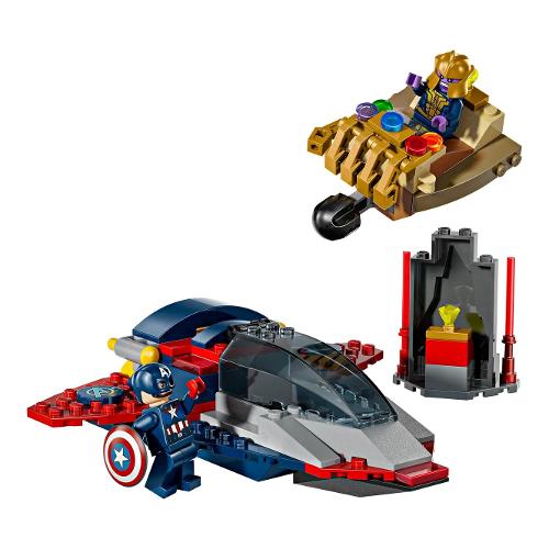 LEGO Captain America contro Thanos ( 107 pz ) MARVEL SUPER HEROES 4a+ 76319
