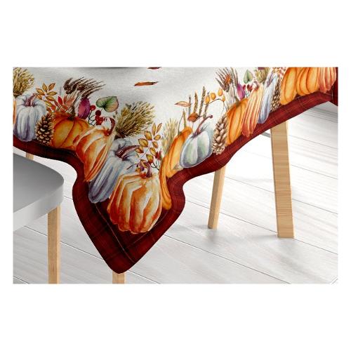 Tessitura Zambaiti Tovaglia SPOTTY Antimacchia 7273 Tondora (180x140cm)