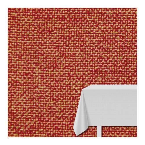 Tessitura Zambaiti Tovaglia DREY Antimacchia Mattone 27 (320x140cm)