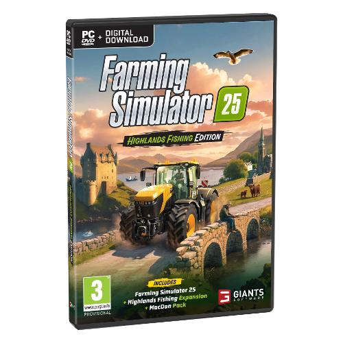 Giants Software PC GAME Farming Simulator 25 Highlands Fishing Edition PEGI 3+ 1180914