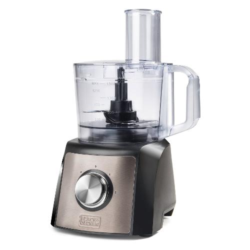 Black & Decker Robot cucina (1,5Lt) BXFPA1200E Black e Inox ES9250050B 1200W