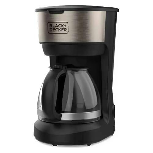 Black & Decker Macchina caffè americano 6 tazze BXCO600E Black e Inox ES9200080B 600W