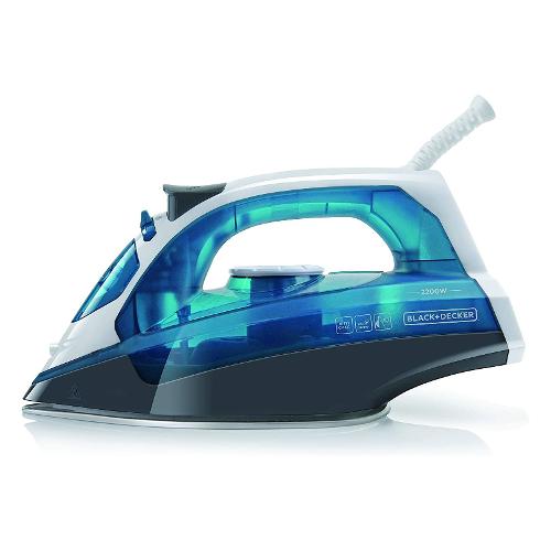 Black & Decker Ferro stiro vapore BXIR2200E Blue e White 2200W