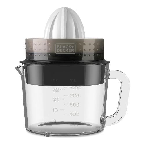Black & Decker Spremi agrumi elettrico BXCJ30E Black e White 30W
