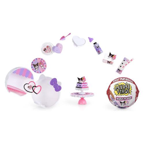 Mga Playset Make It Mini Hello Kitty & Friends MINIVERSE Assortito 547235 EUC