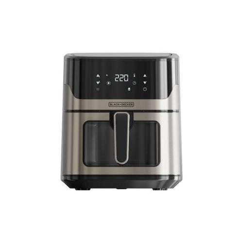 Black & Decker Friggitrice ad aria (6,5Lt) BXAF6500E Black e Inox ES9730070B