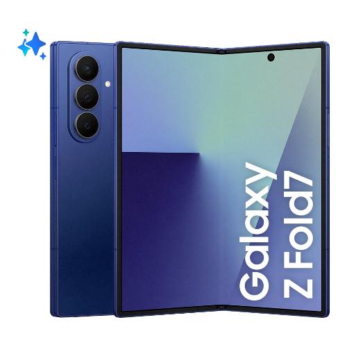 Samsung Smartphone 8" GALAXY AI Z FOLD7 5G Blue Shadow ( 1TB Ram 12GB 4400mAh ) SM F966BDBNEUE
