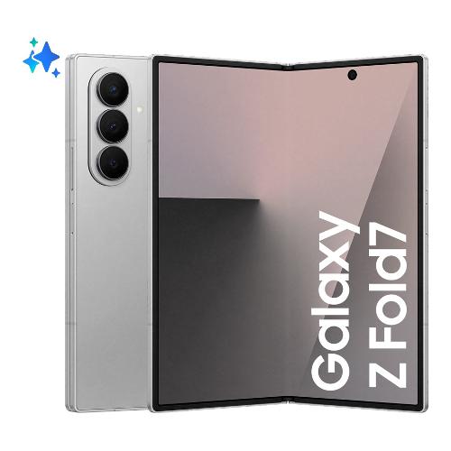 Samsung Smartphone 8" GALAXY AI Z FOLD7 5G Silver shadow ( 256GB Ram 12GB 4400mAh ) SM F966BZSBEUE