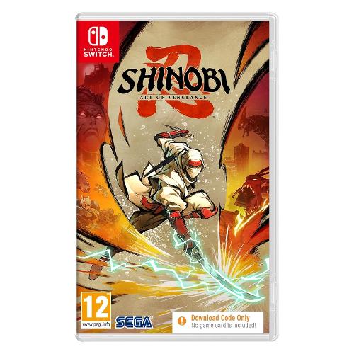 Sega SWITCH Shinobi Art of Vengeance Digital Download PEGI 12+ 1178609