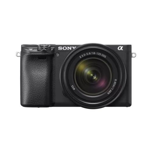 Sony Fotocamera mirrorless 24,2Mpx APS C ALPHA Α6400 Kit 18 135 F3.5 5.6 OSS Black ILCE6400AMB CEC