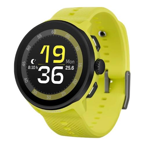 Suunto Smartwatch ( AMOLED ) PERFORMANCE Run Silicone Strap Lime 46 mm SS051274000