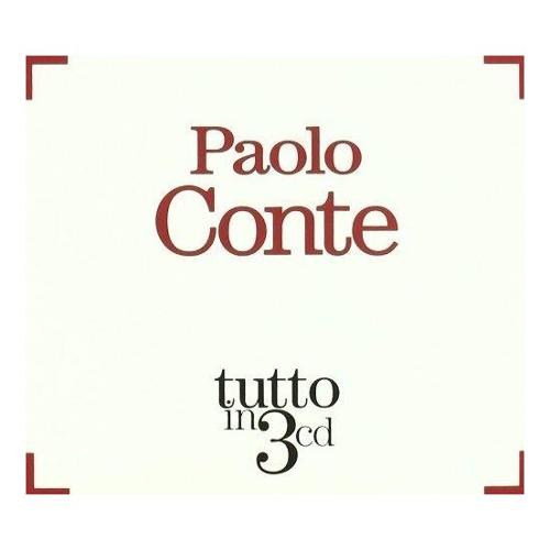 Audio CD Tutto (3 Cd) - Paolo Conte 88697910972