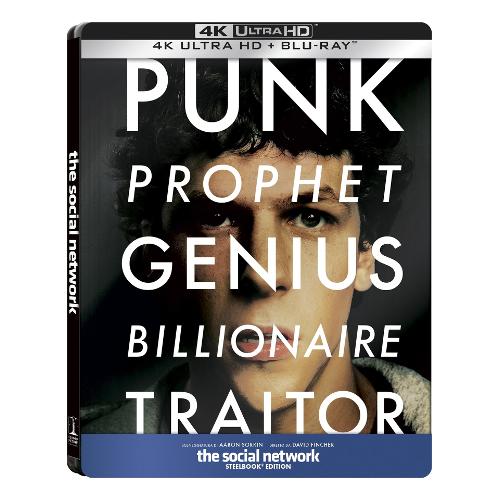 Eagle Pictures Blu Ray 4K The Social Network (SB+2 brd) - David Fincher 872379RVDO