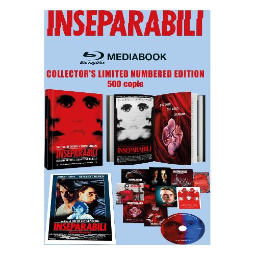 Terminal Video Blu Ray Inseparabili (LTD-Numbered-MB) - David Cronenberg TV27403