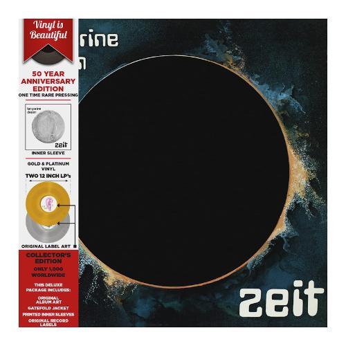 Audio Vinile Zeit 50Th Anniversary (2 Lp) (Gold & Platinum Vinyl) - Tangerine Dream CULF783644.1