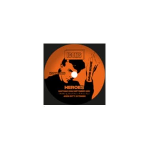 Audio Vinile Heroes (Orange Marble Vinyl) - David Bowie ICONS005