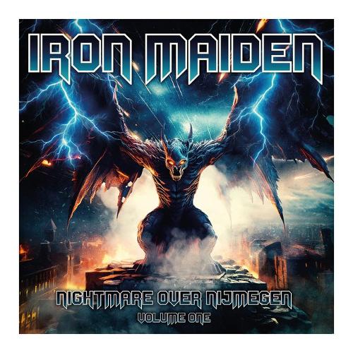 Audio Vinile Nightmare Over Nijmegen Vol.1 (Red W/ White Splatter Vinyl 2Lp) - Iron Maiden ANGEL017LPSE