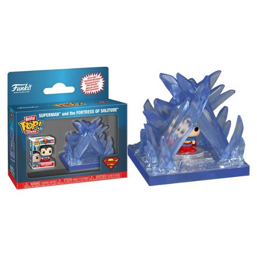Funko POP BITTY Towns DC Superman And The Fortress Of Solitude 85514