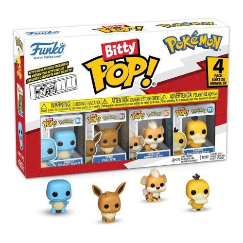Funko POP BITTY Pokemon Squirtle 4 Pack 81135