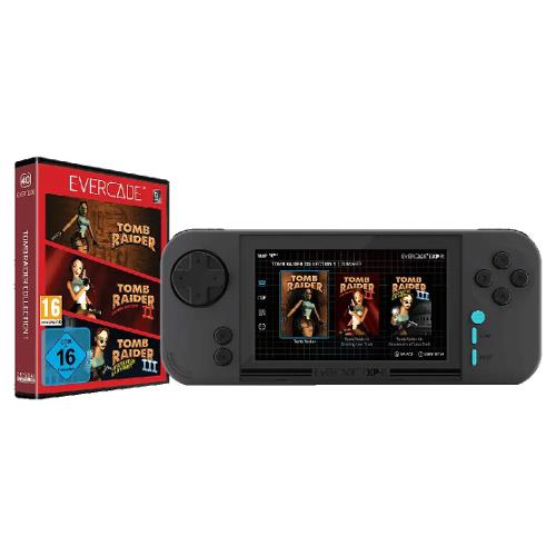 Evercade Console vintage EXP R Bundle Tomb Raider Collection 01 Neon Retro 1145907