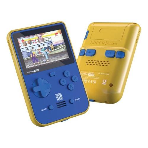 Evercade Console pocket SUPER POCKET Capcom Blue e Yellow 1129372