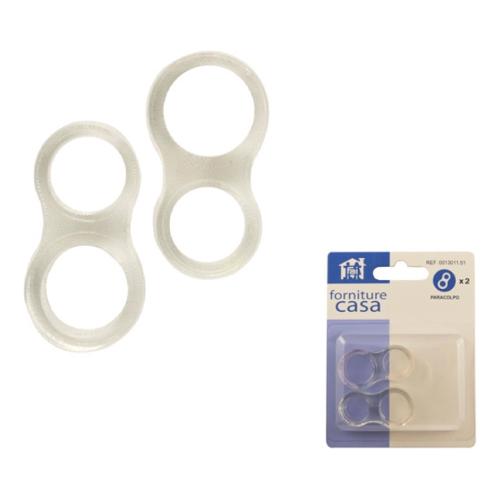 Oreca Set antiurto maniglie Trasparente 2 pz 0013011 51