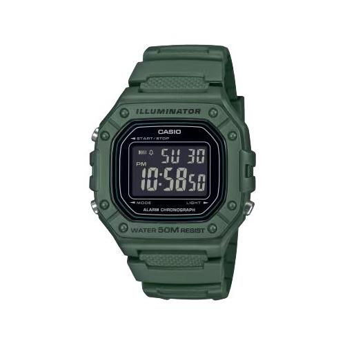 Casio Orologio Green W 218H 3BVEF