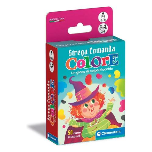 Clementoni Carte gioco Strega Comanda Colore 16807