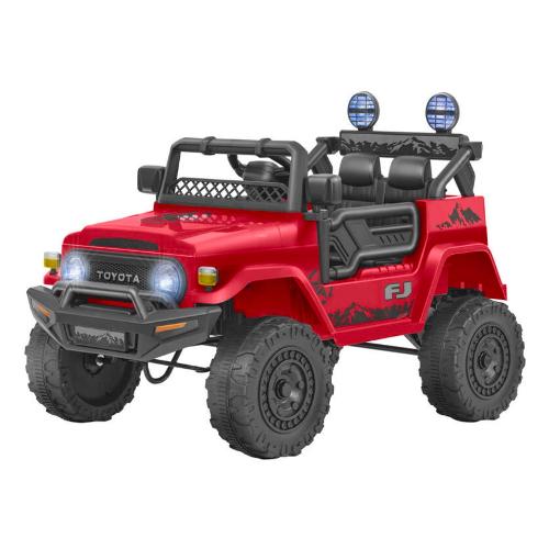 Globo Auto elettrica Toyota Fj Cruiser 12V Litio RC ESPIDKO Rosso 42956