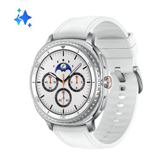 Samsung Smartwatch ( AMOLED ) GALAXY AI WATCH8 Classic White 46 mm SM L500NZWAITV