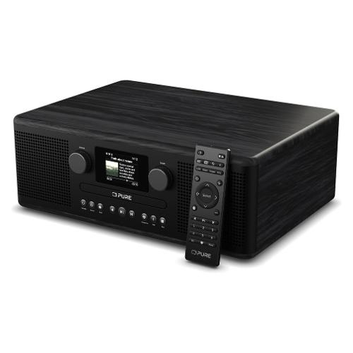 Pure Compatto HI FI CLASSIC C D6i Black Ash 2x 15w 254587