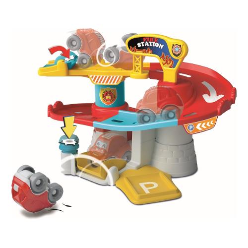 Clementoni Tumbling Car Garage Fire Station 18m+ BABY 17559