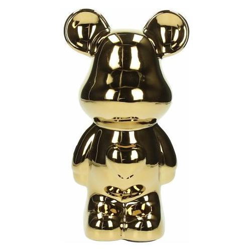Andrea Fontebasso Salvadanaio Ceramica (27cm) HOME DECOR BEAR Gold M91OR062877