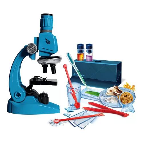 Clementoni Microscopio giocattolo Super 1200x con accessori SCIENZA E GIOCO 19228