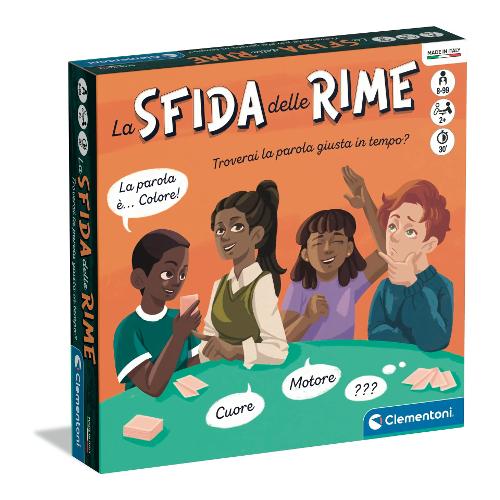Clementoni La Sfida delle Rime gioco in Italiano 16664